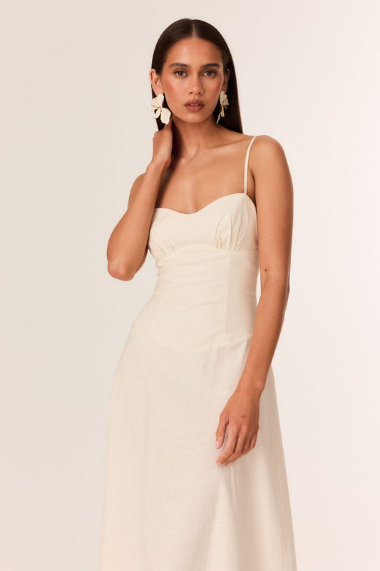 SNDYS TALIA MAXI DRESS (Cream)