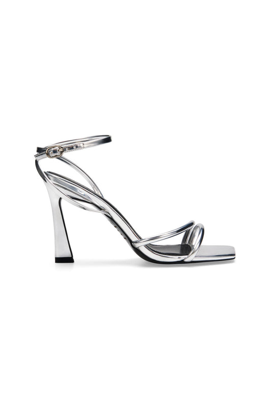 Image of Heels. Productname: Elegant Pursuits Heel in SILVER colour by brand - Manning Cartell