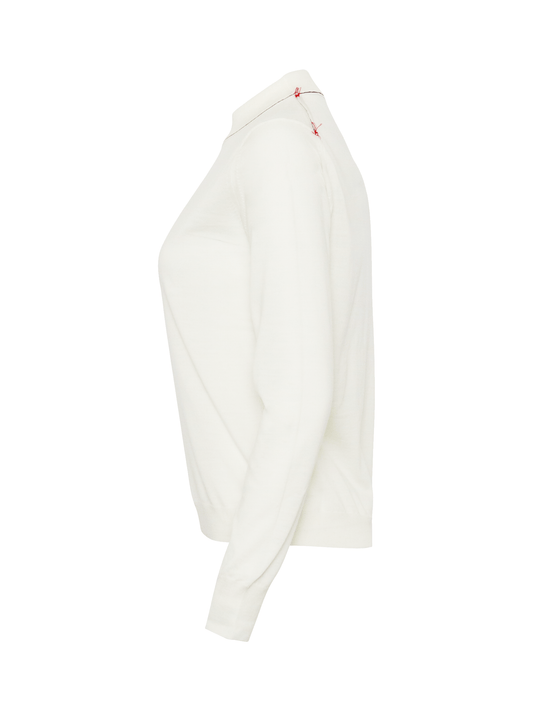 MAISON MARGIELA Work (Progress Sweater in Ecru)