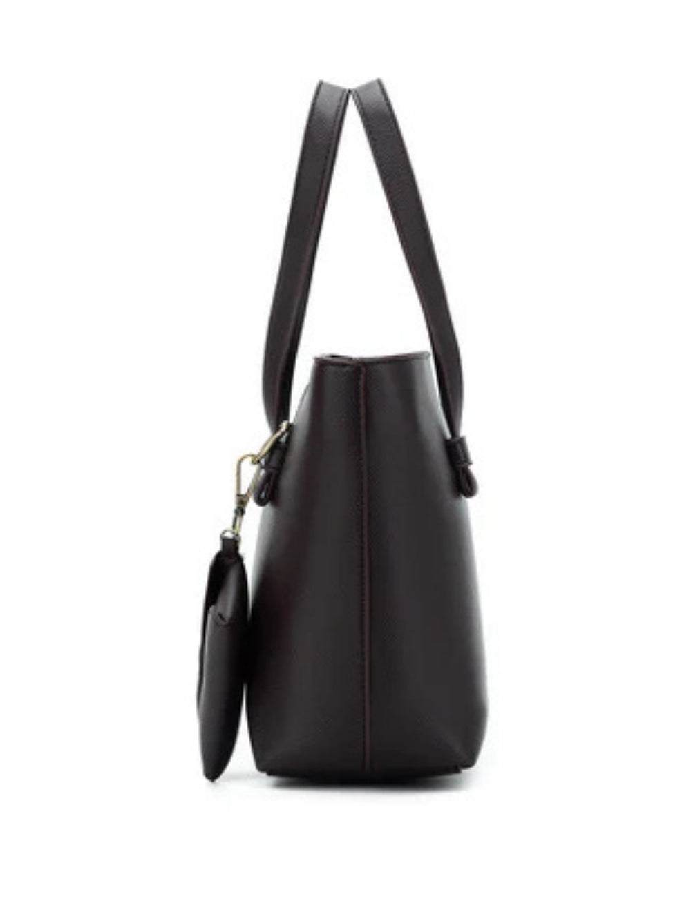 Black Caviar Designs Antoinette Aubergine 3 Piece Handbag Set Aubergine (Dark Blue)