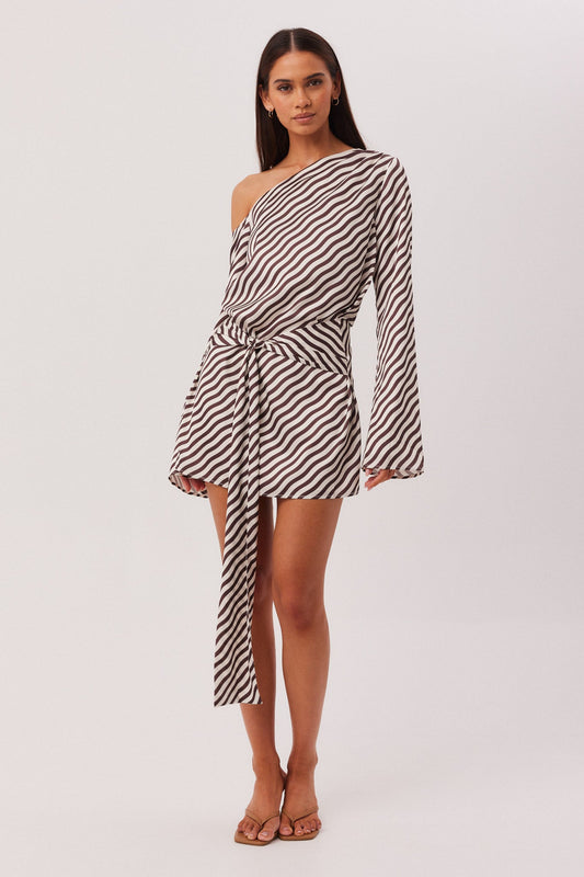 SNDYS SKAI MINI DRESS (Stripe)