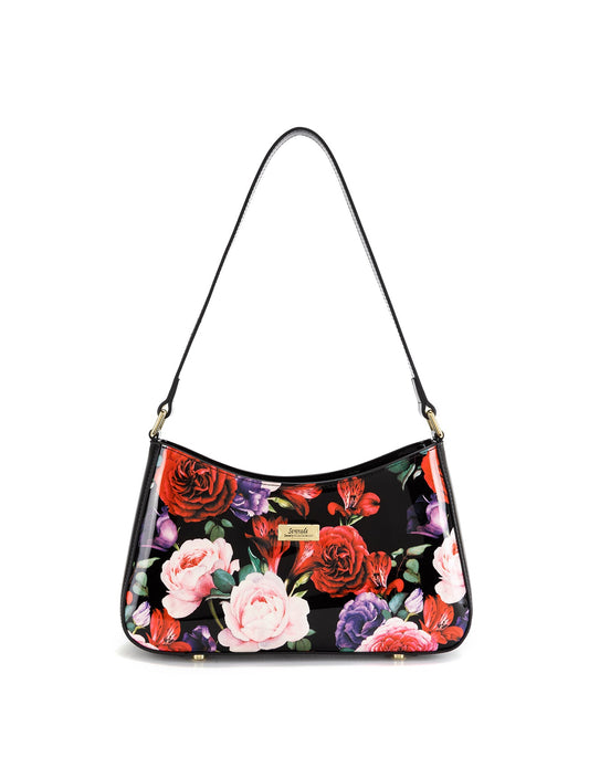 SCARLETTE PATENT LEATHER BAG WITH RFID-SN42-0822- SALE