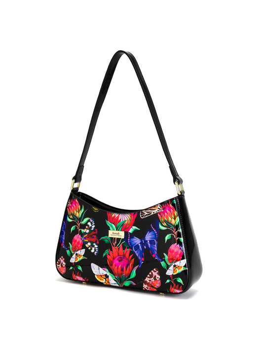 WINSLET PATENT LEATHER BAG WITH RFID-SN56-0822