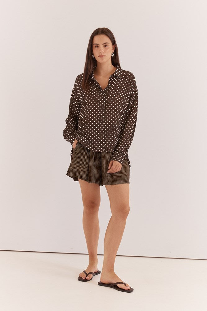 Sass Clothing Joy Shirt (Polka Dot)