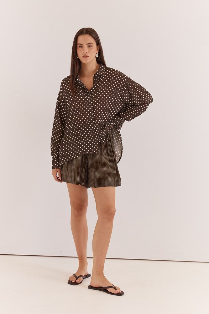 Sass Clothing Joy Shirt (Polka Dot)