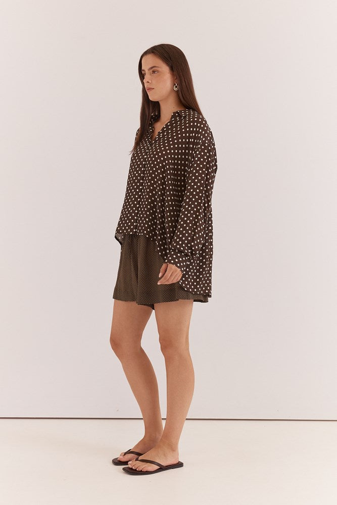 Sass Clothing Joy Shirt (Polka Dot)