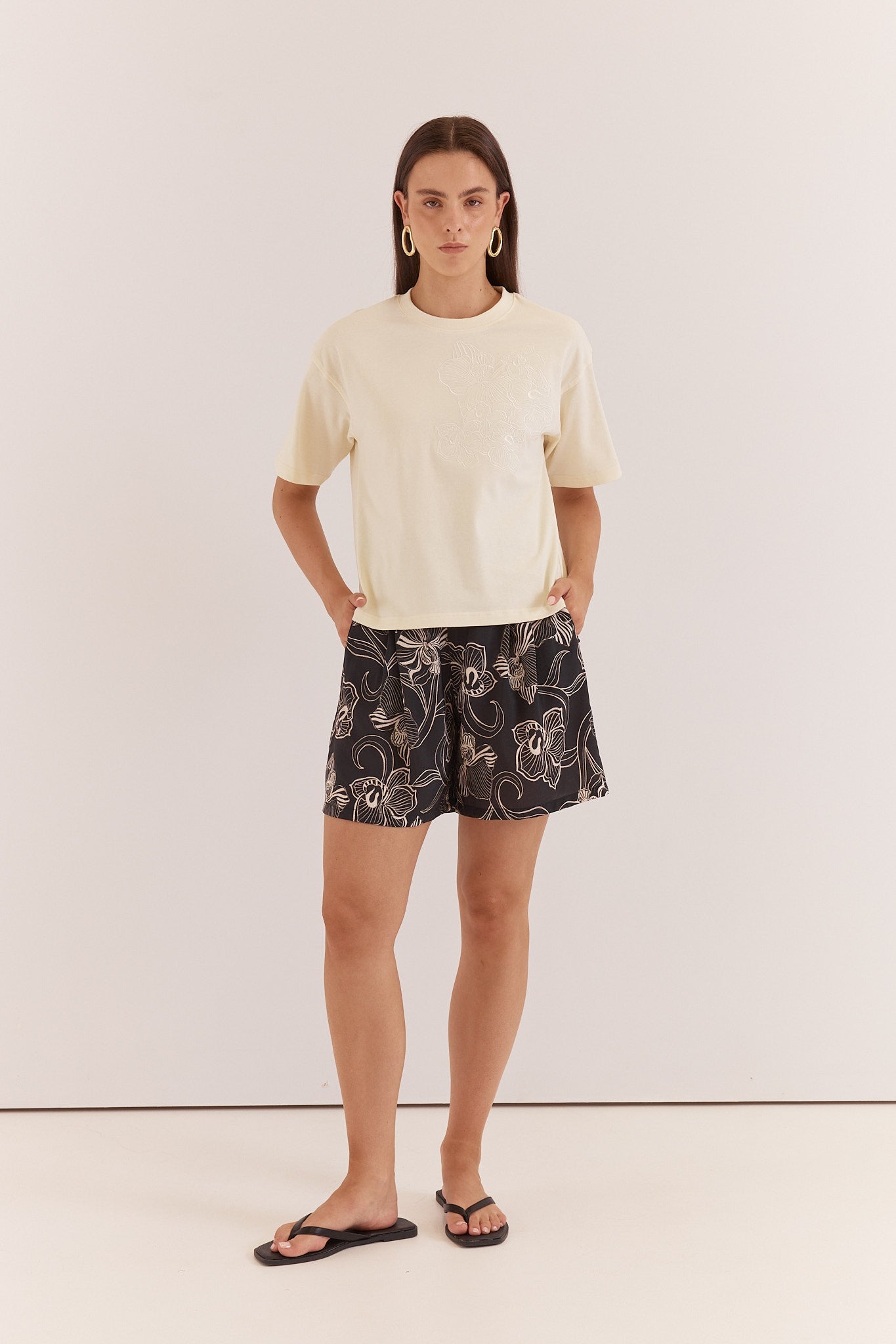 Sass Clothing Maia Tailored Short (Snap Dragon)