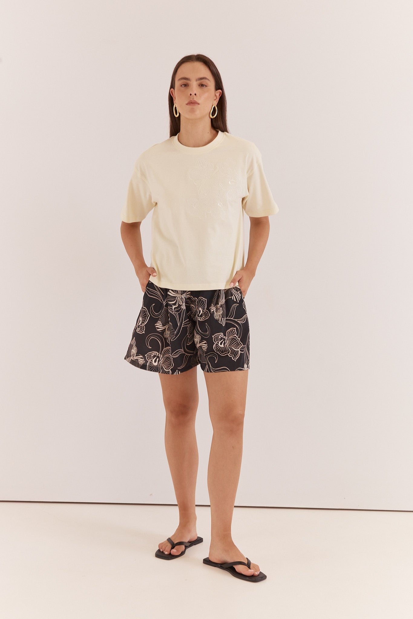 Sass Clothing Maia Tailored Short (Snap Dragon)
