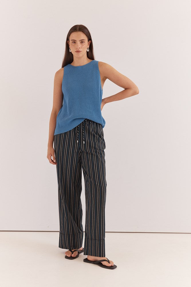 Sass Clothing Kiani Knit Tank (Azure)