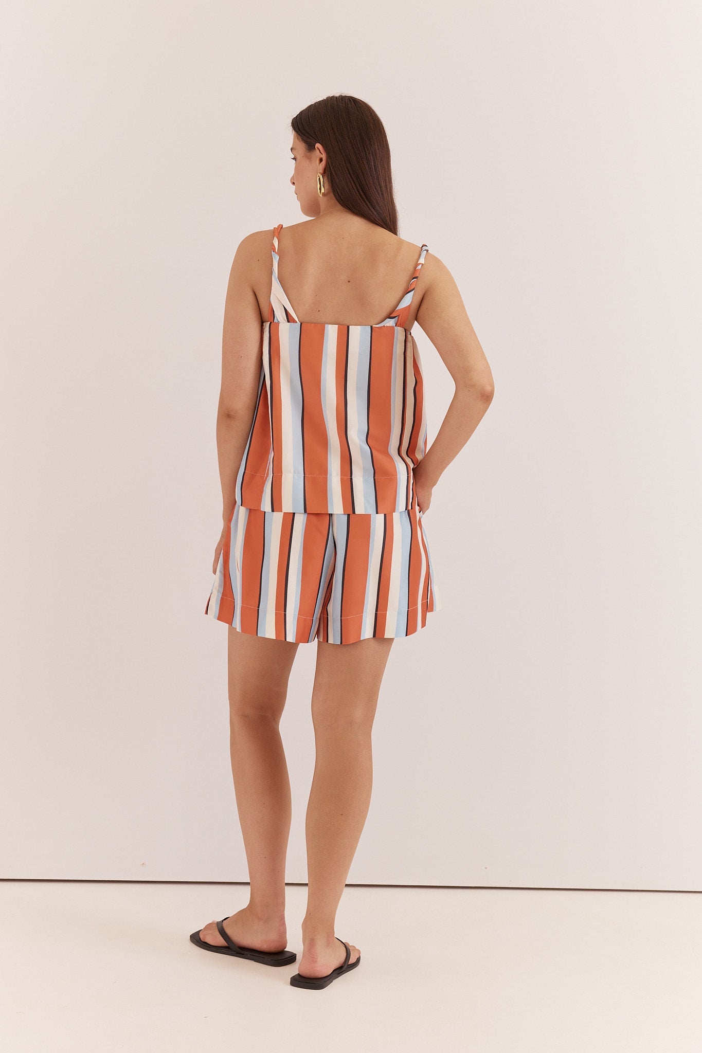 Sass Clothing Fran Stripe Tank (Multi Stripe Print)