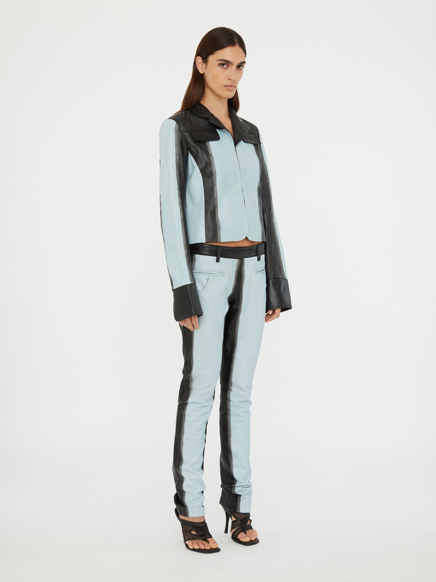 Christopher Esber Scuffed Leather Jacket (Black)