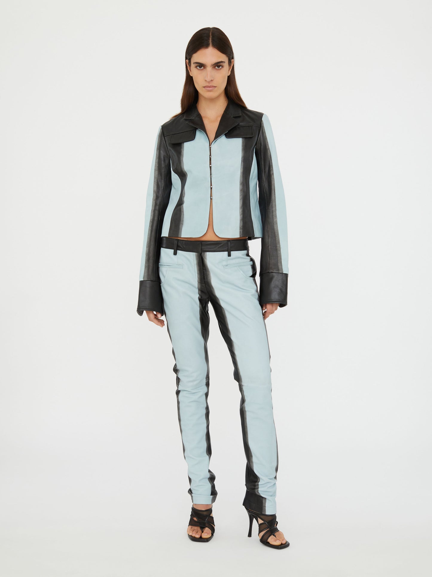Christopher Esber Scuffed Leather Jacket (Black)