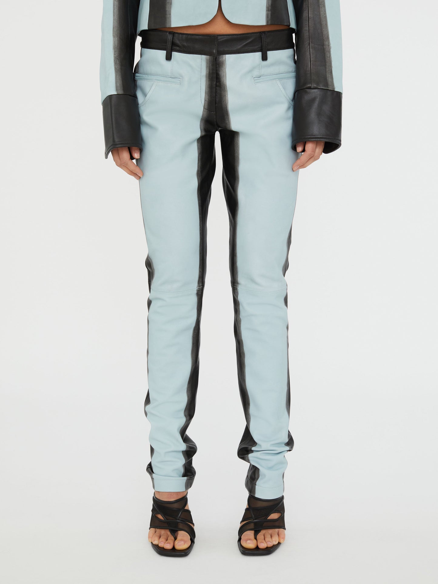 Christopher Esber Scuffed Leather Jacket (Black)