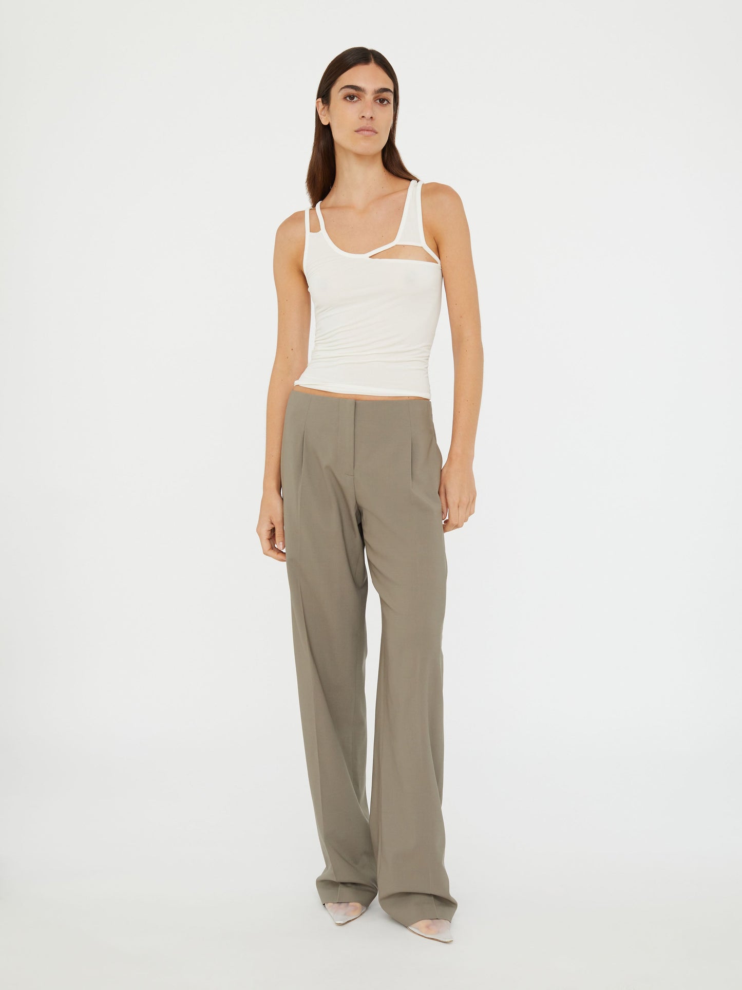 Christopher Esber Redux Wool Trouser (Eucalypt)