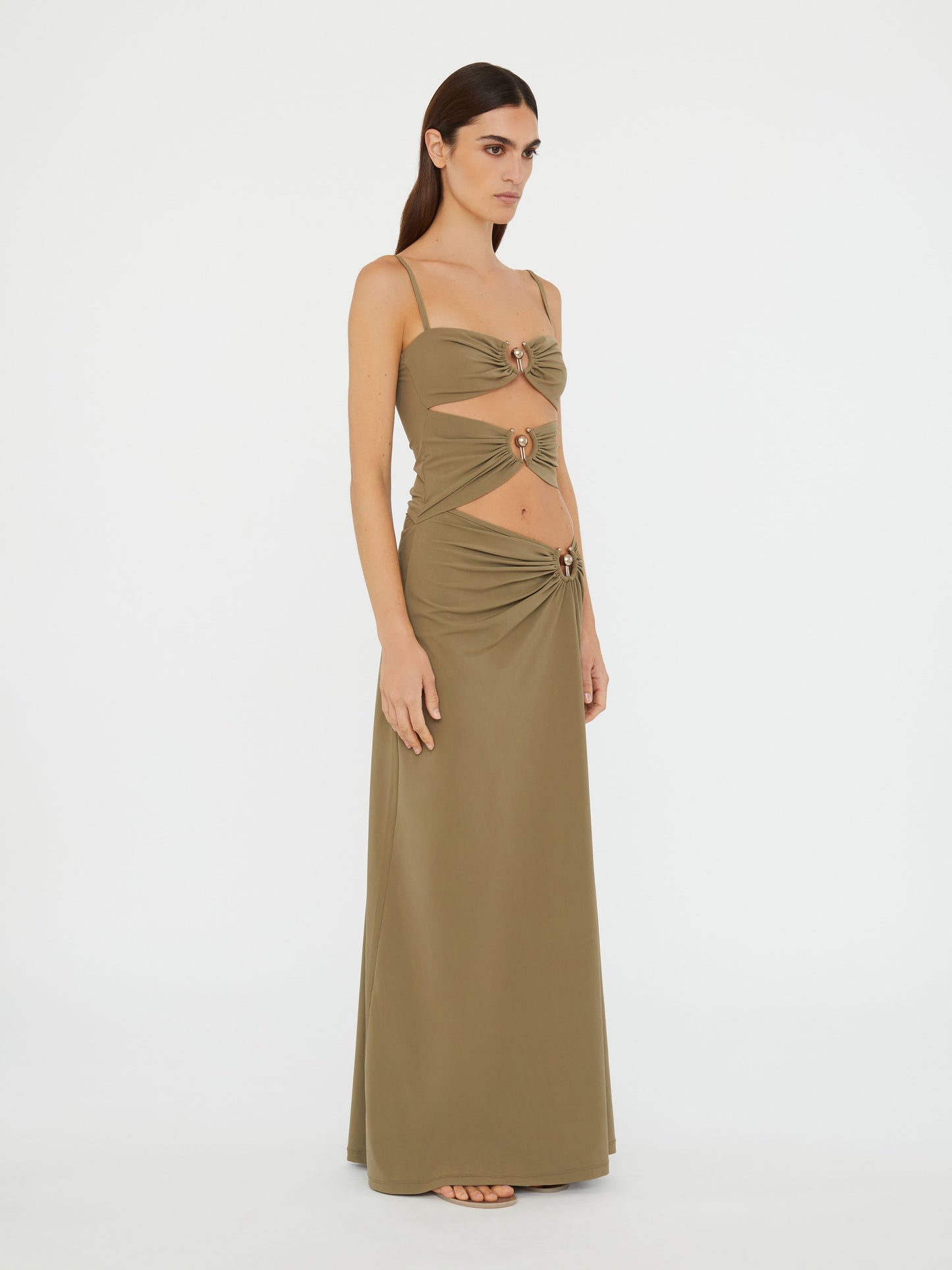 Christopher Esber Ruched Orbit Split (Dress)