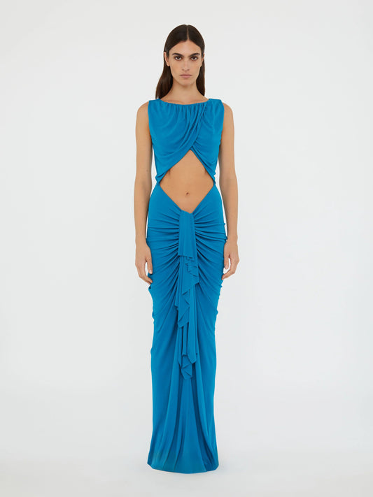 Image of Dresses. Productname: Christopher Esber Bateau Drape Disconnect Tank Dress in Dress colour by brand - Christopher Esber