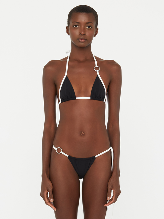 Image of Swimwear. Productname: Christopher Esber Lacuna Bikini Top in White colour by brand - Christopher Esber