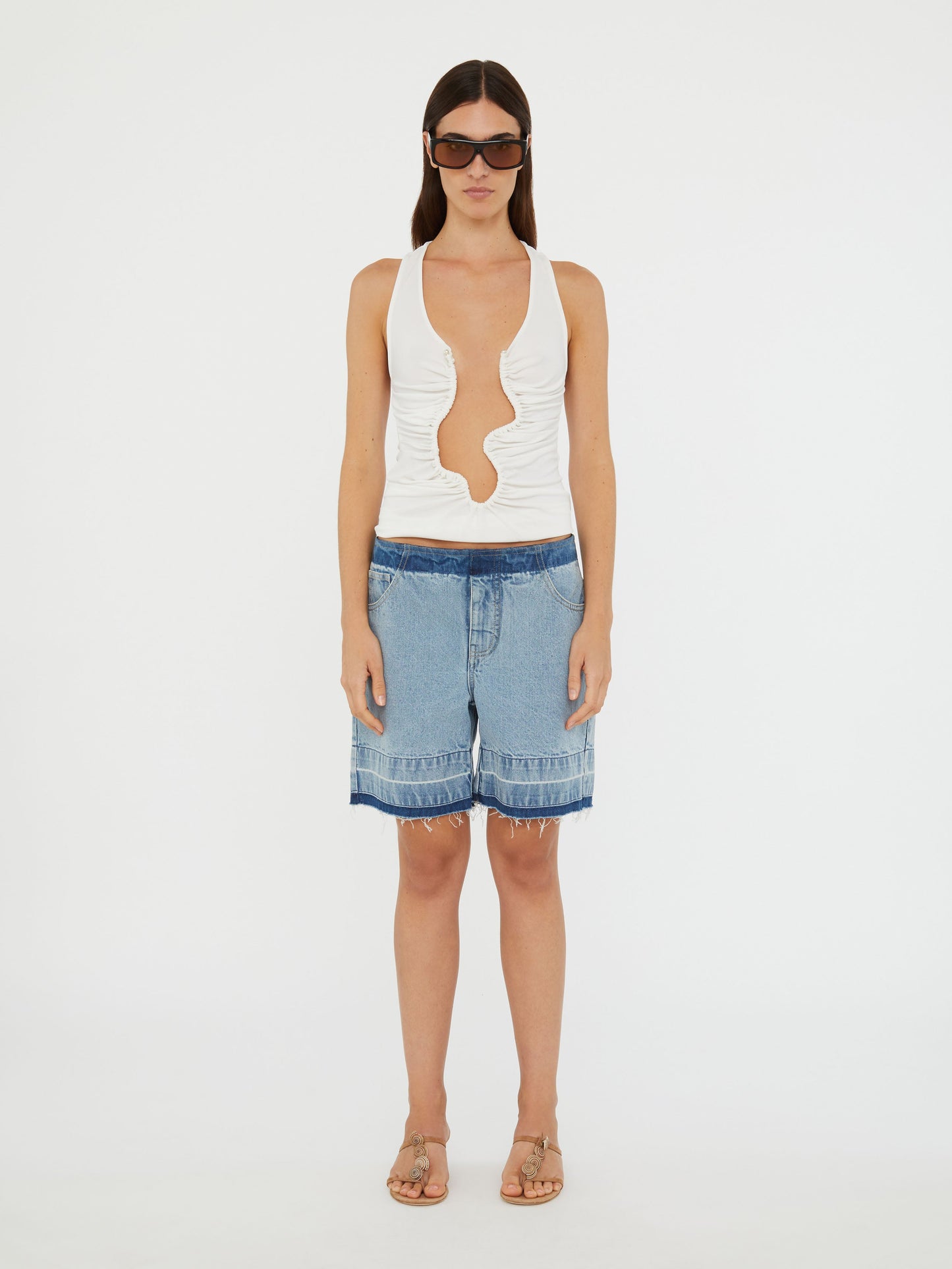 Christopher Esber Salacia Ruched (Tank)