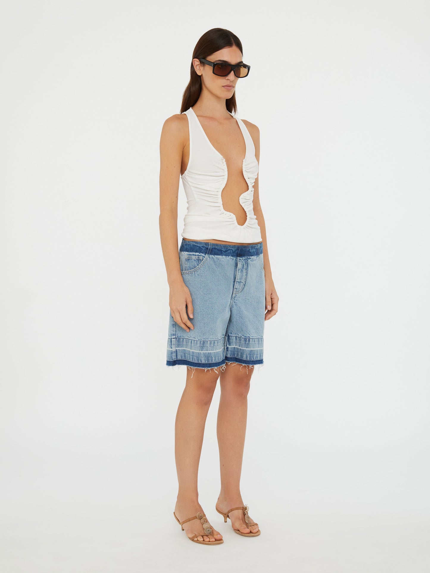 Christopher Esber Salacia Ruched (Tank)