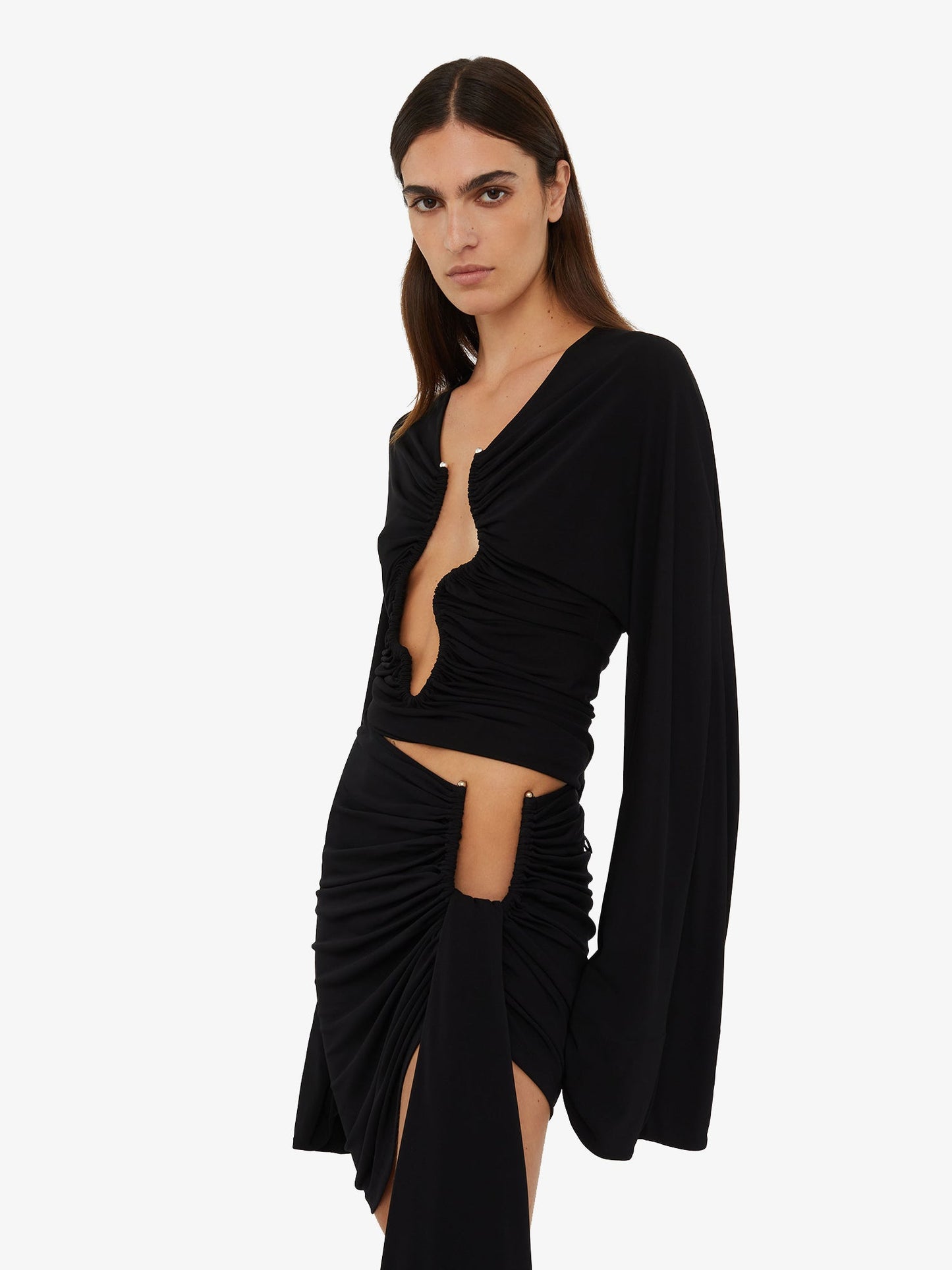 Christopher Esber Salacia Ruched Long Sleeve (Top)