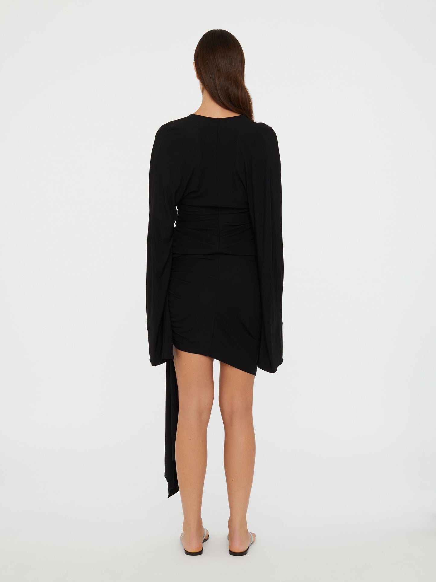 Christopher Esber Arced Palm Micro Skirt (Black)