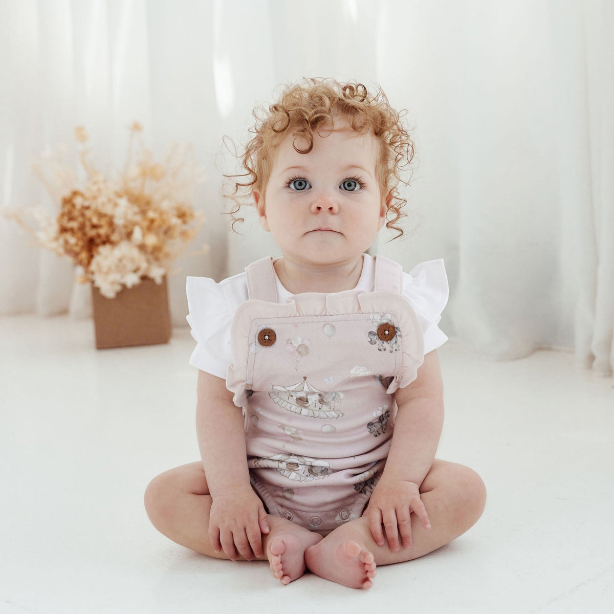 Carousel Ruffle Playsuit