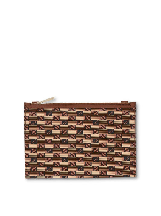 Image of Wallets & Money Clips. Productname: MOREAU Saint Multiple Pouch Crossbody PM in BROWN colour by brand - MOREAU