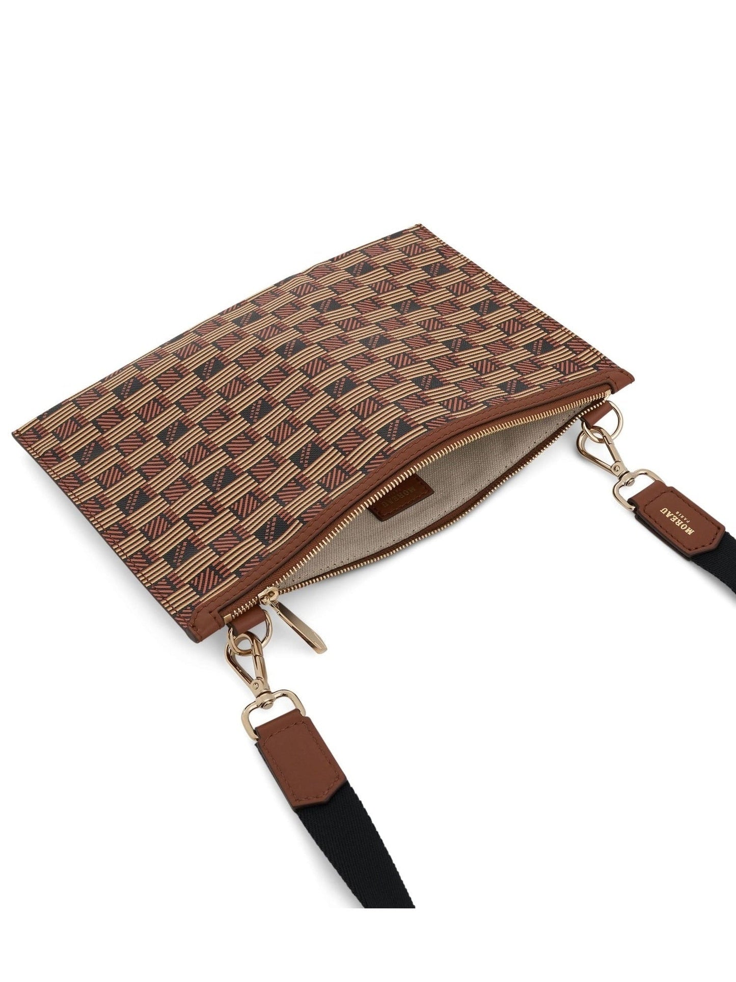 MOREAU Saint Multiple Pouch Crossbody PM (Brown)