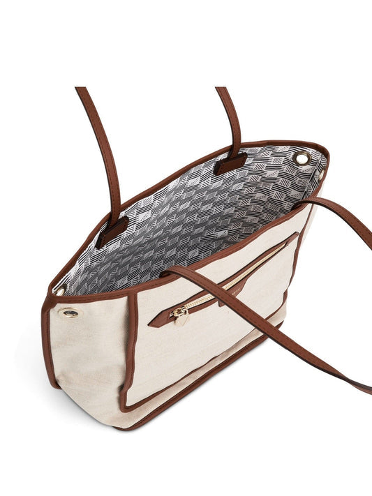 MOREAU Saint Tropez Tote Reverse PM (Natural)
