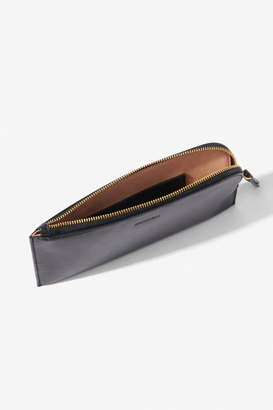 Image of Bags. Product name - MIA PURSE BLACK in Black colour by brand - KINNON