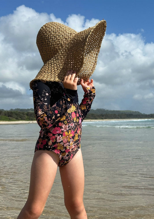 LITTLE AUGUSTE Suns Out Bodysuit (Print)