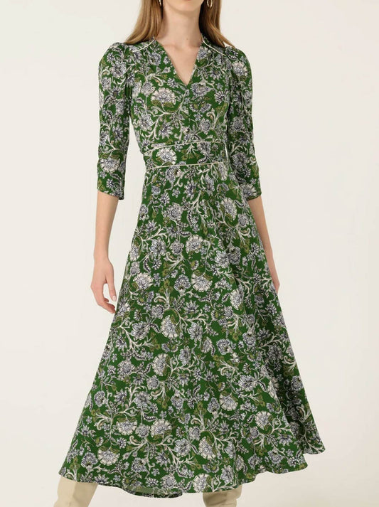 Image of Dresses. Productname: Sacha Drake Clover Midi Dress in Floral colour by brand - Sacha Drake