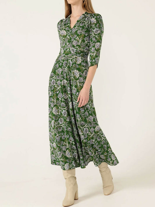 SACHA DRAKE CLOVER MIDI DRESS (Floral)