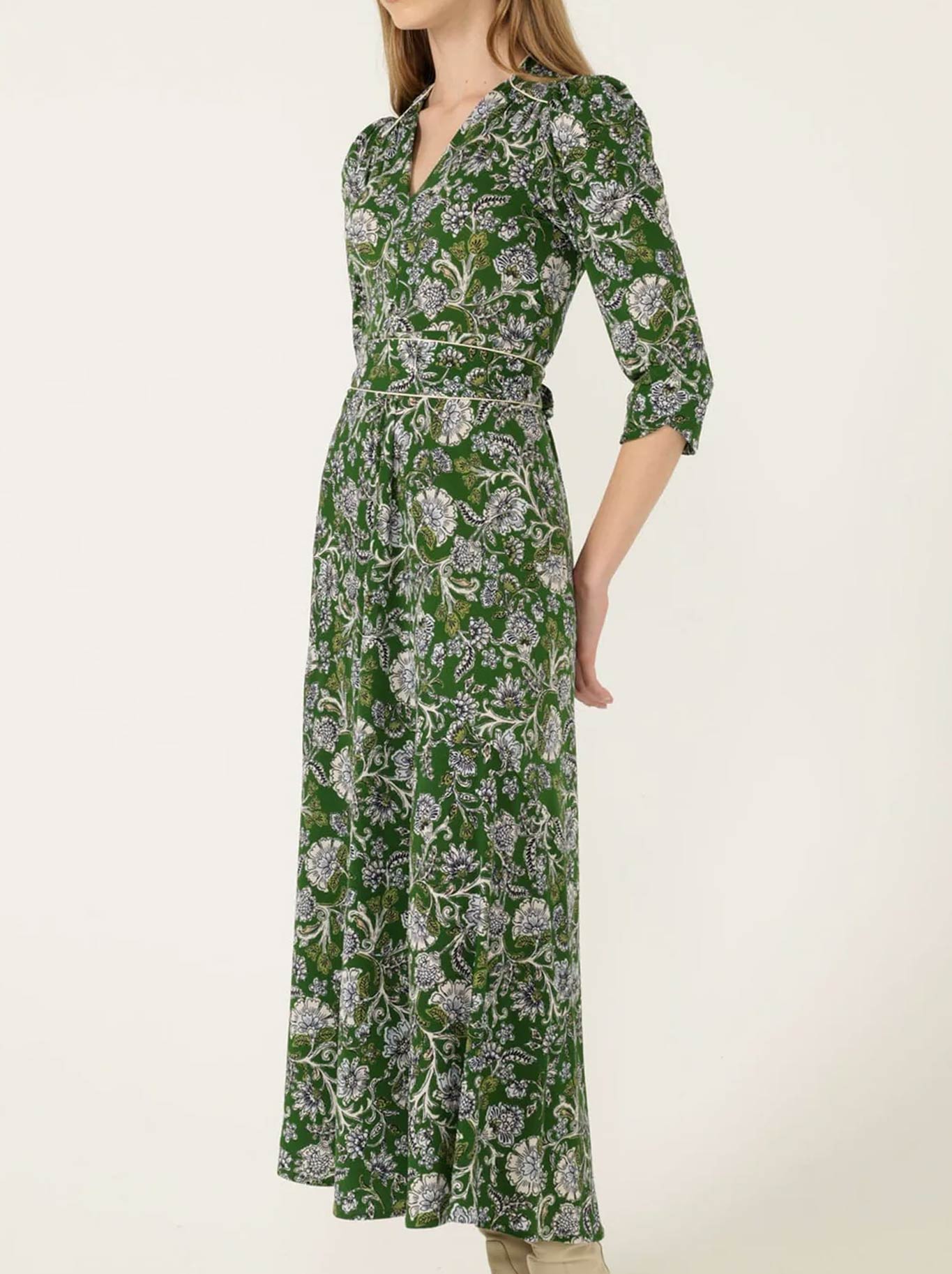 SACHA DRAKE CLOVER MIDI DRESS (Floral)