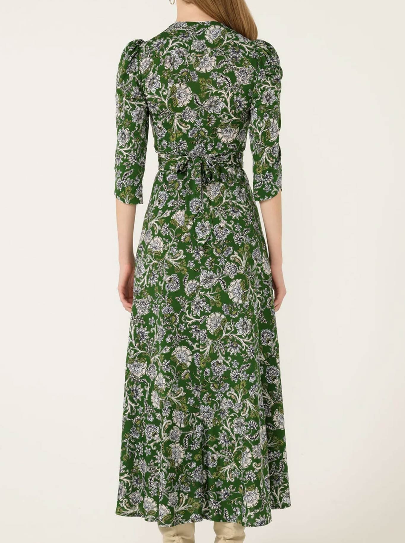 SACHA DRAKE CLOVER MIDI DRESS (Floral)