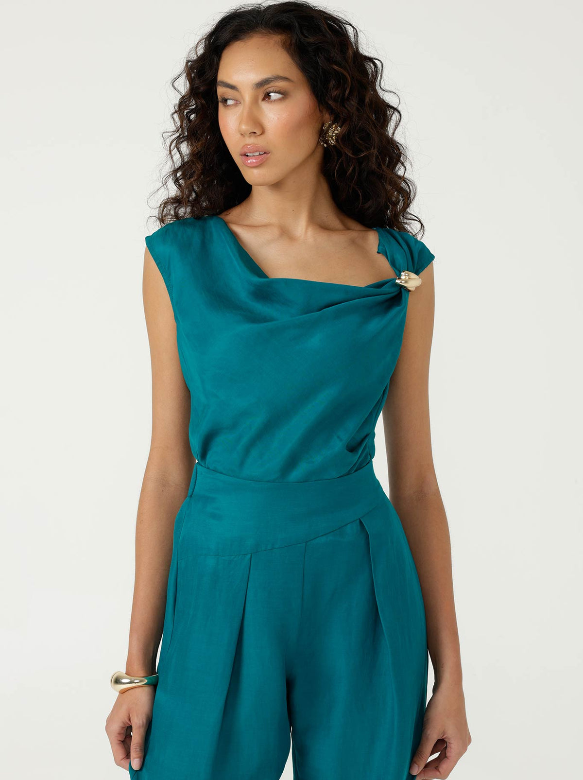 SACHA DRAKE CYPRUS TOP (Peacock)