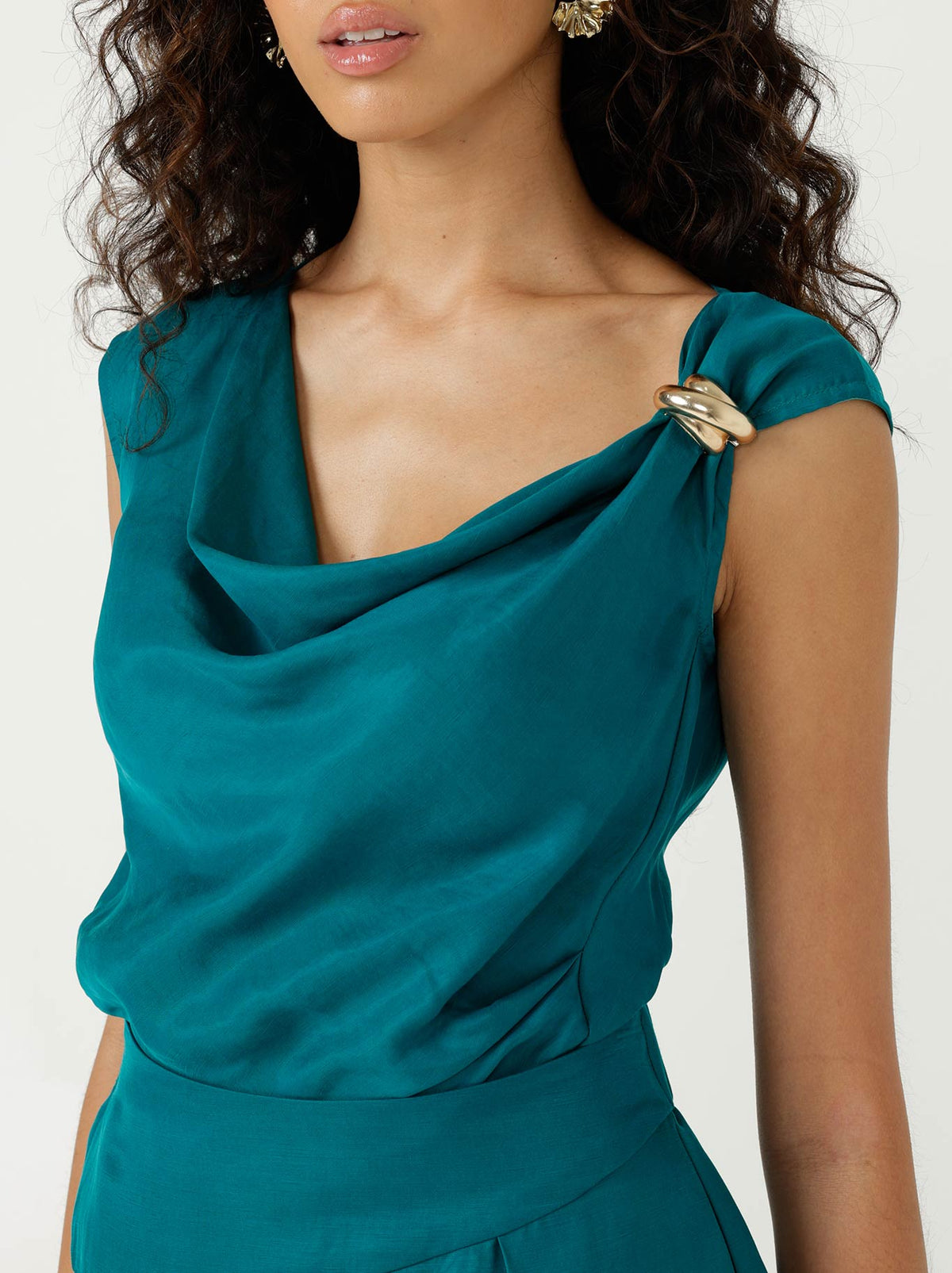 SACHA DRAKE CYPRUS TOP (Peacock)