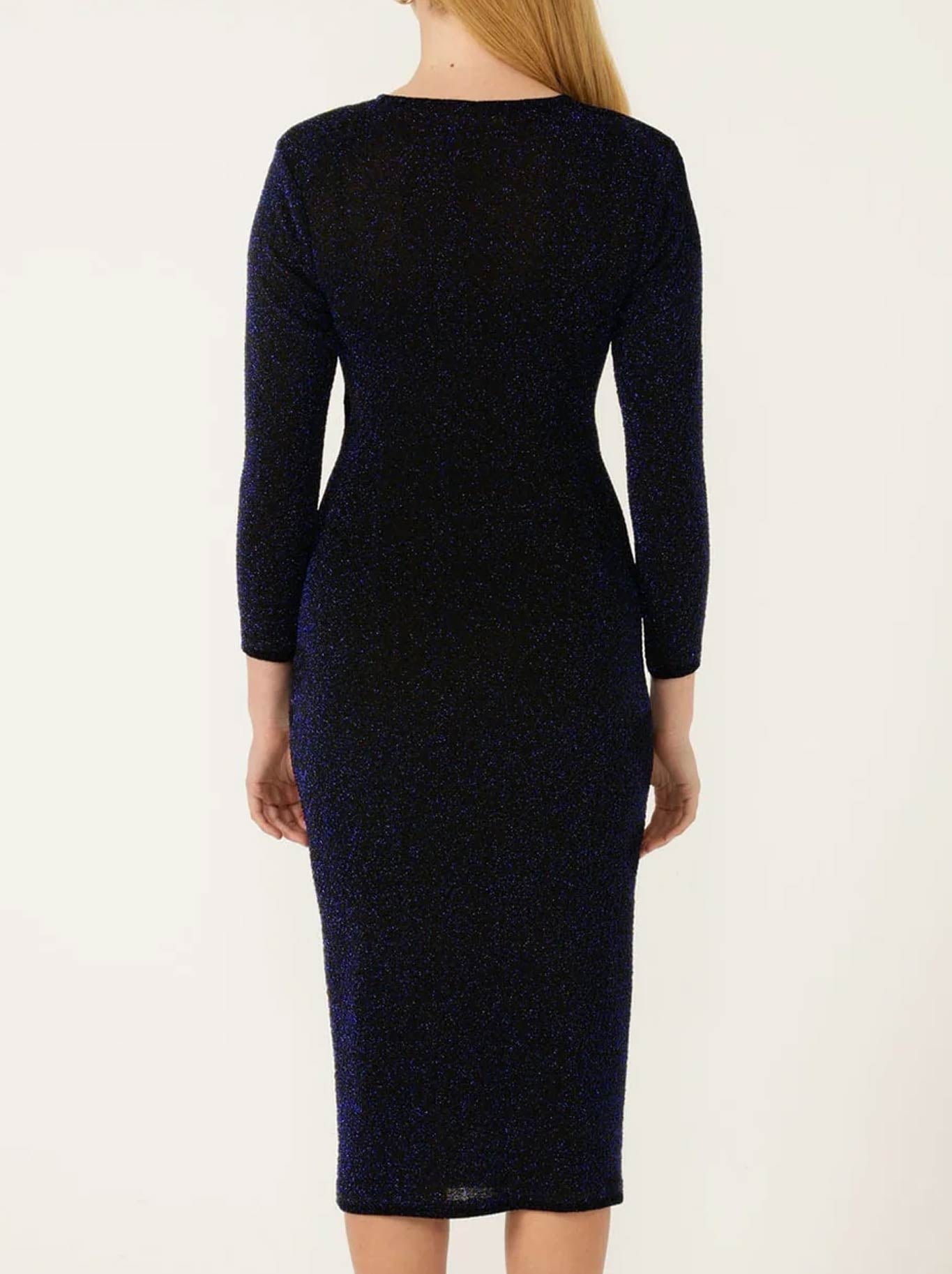 SACHA DRAKE LENORA MIDI DRESS (Midnight)