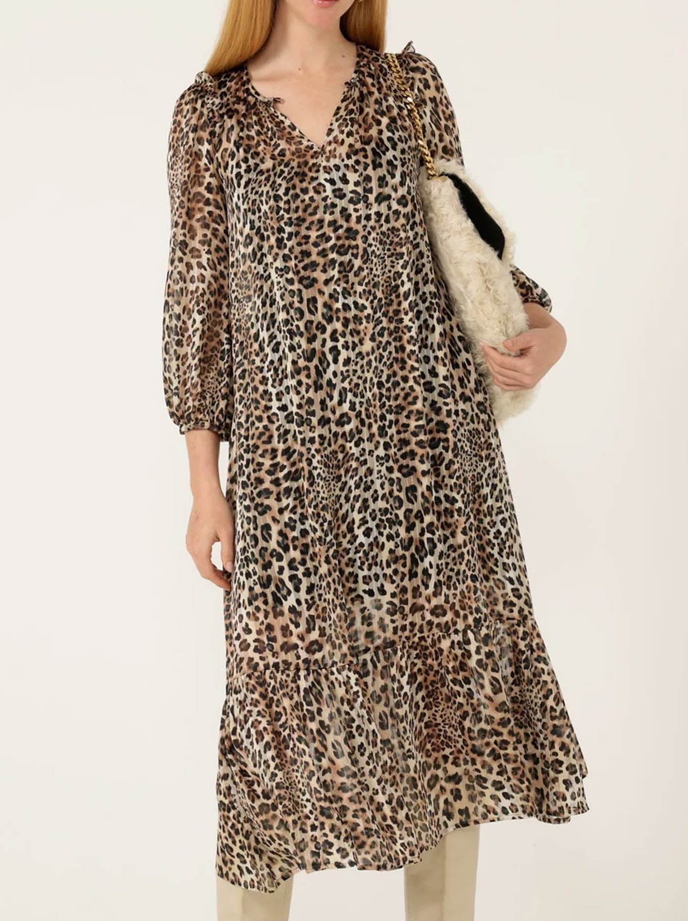 SACHA DRAKE KINSLEY DRESS (Leopard)