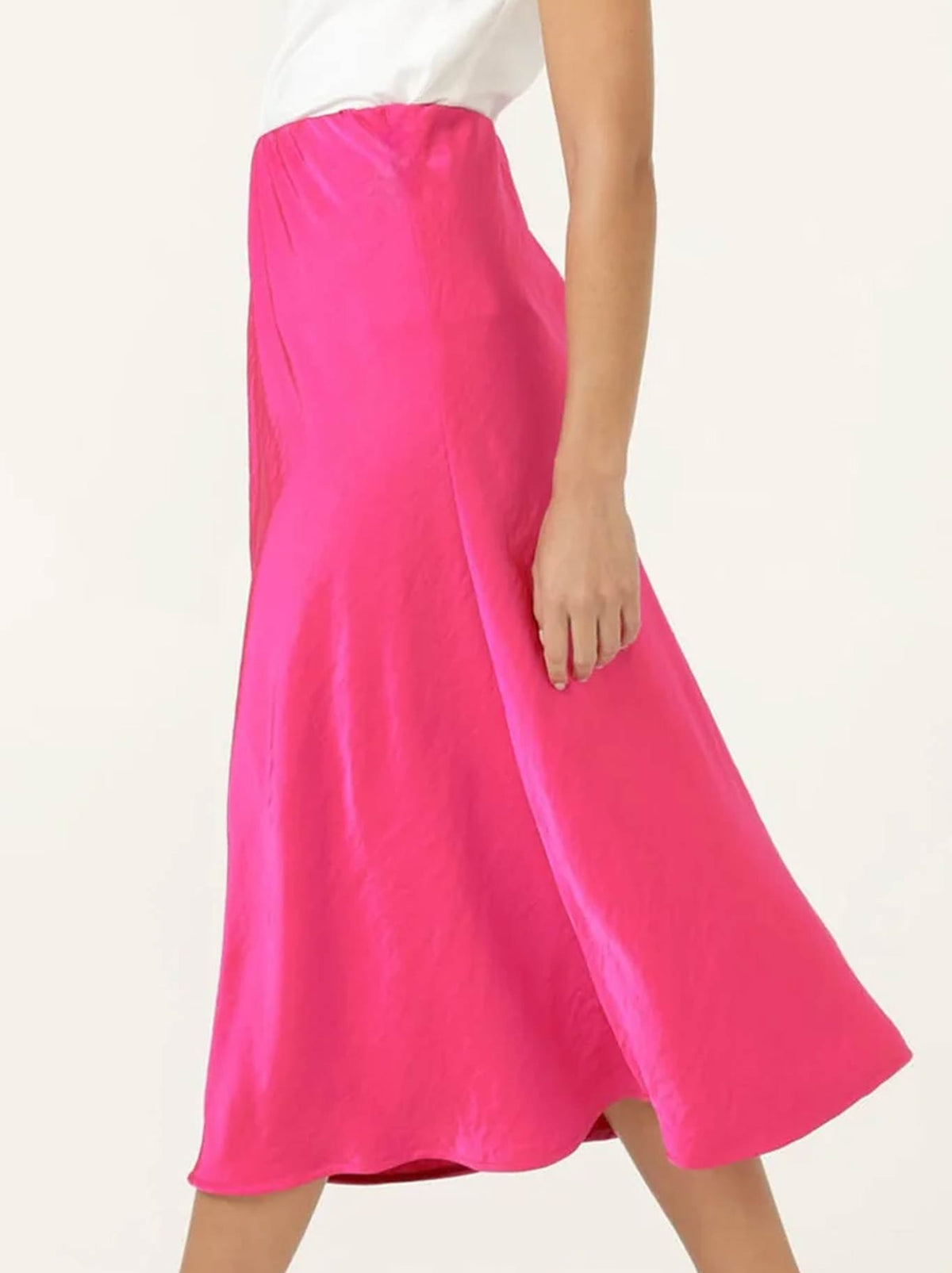 Sacha Drake Luxe Bias Skirt (Pink)