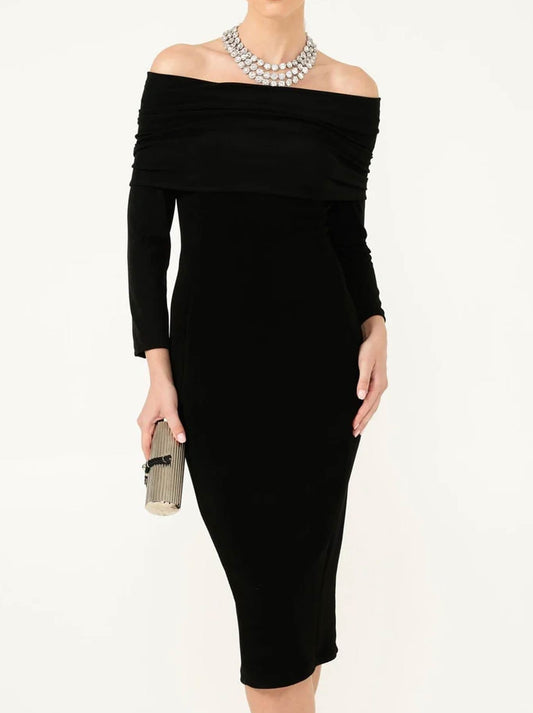 Image of Dresses. Product name - Sacha Drake Melissa Dress in Black colour by brand - Sacha Drake