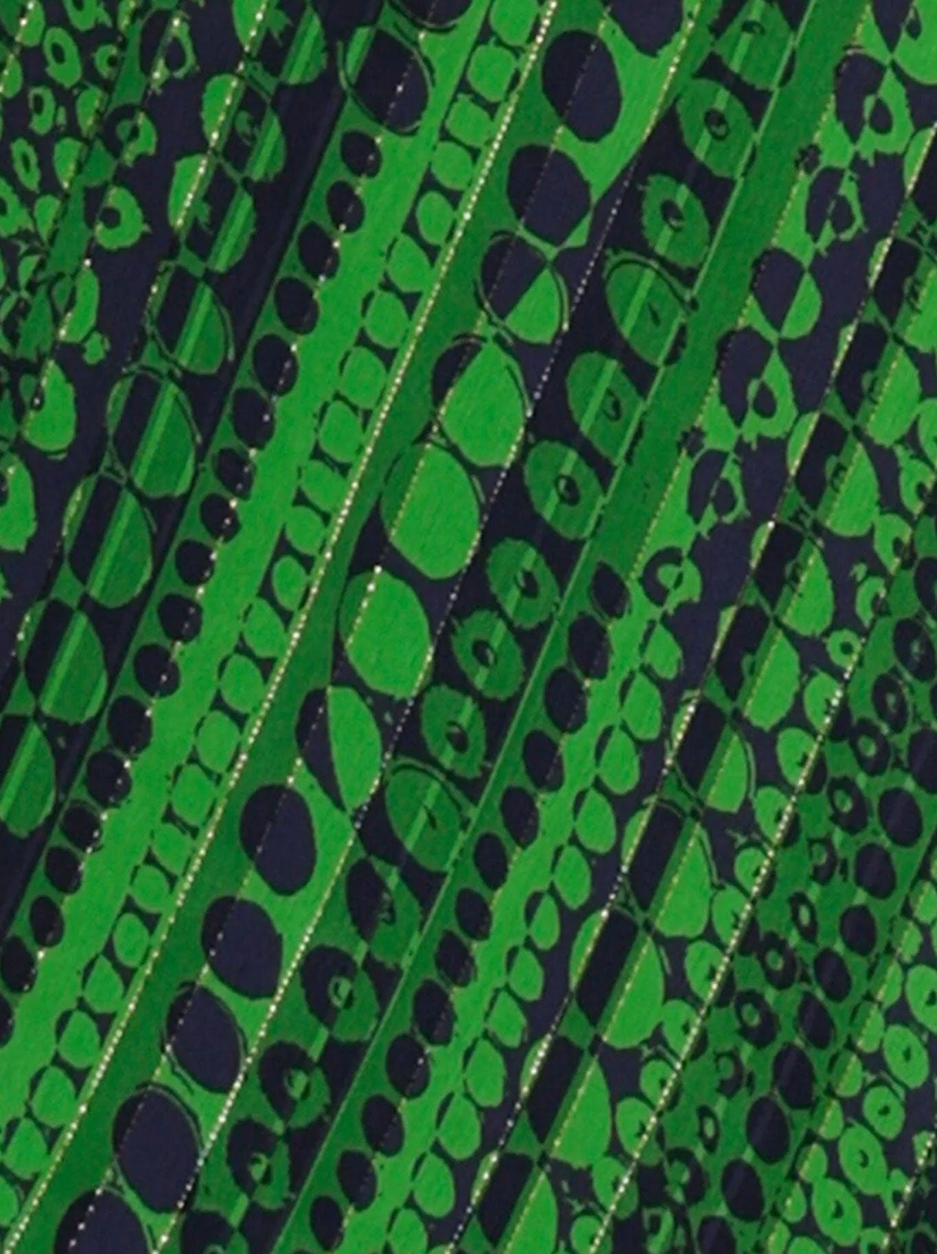 Sacha Drake Savoir Midi Wrap Dress (Navy Green Spot)