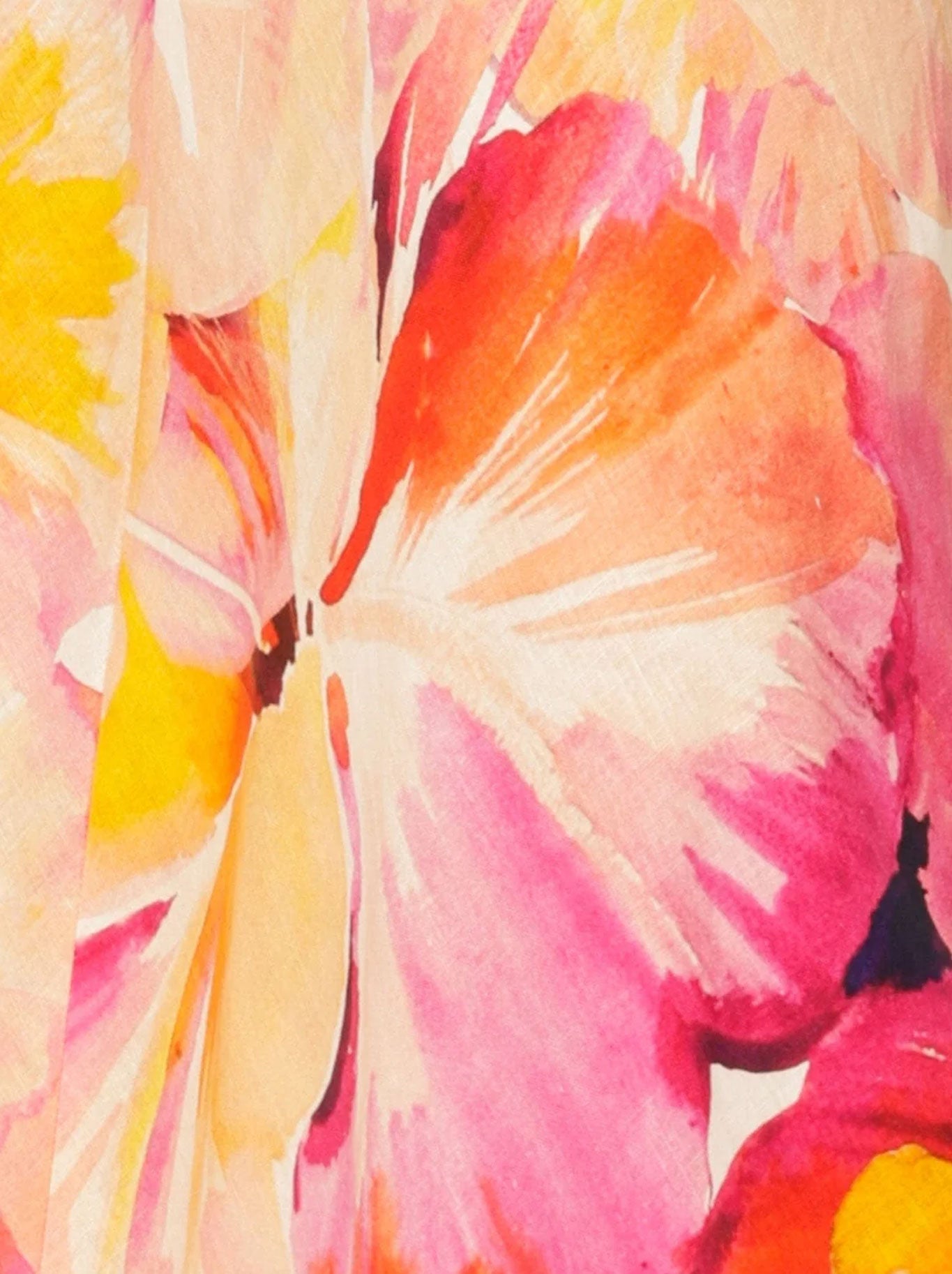 SACHA DRAKE SUMMER FIESTA MAXI DRESS (Pink Orange Hibiscus)