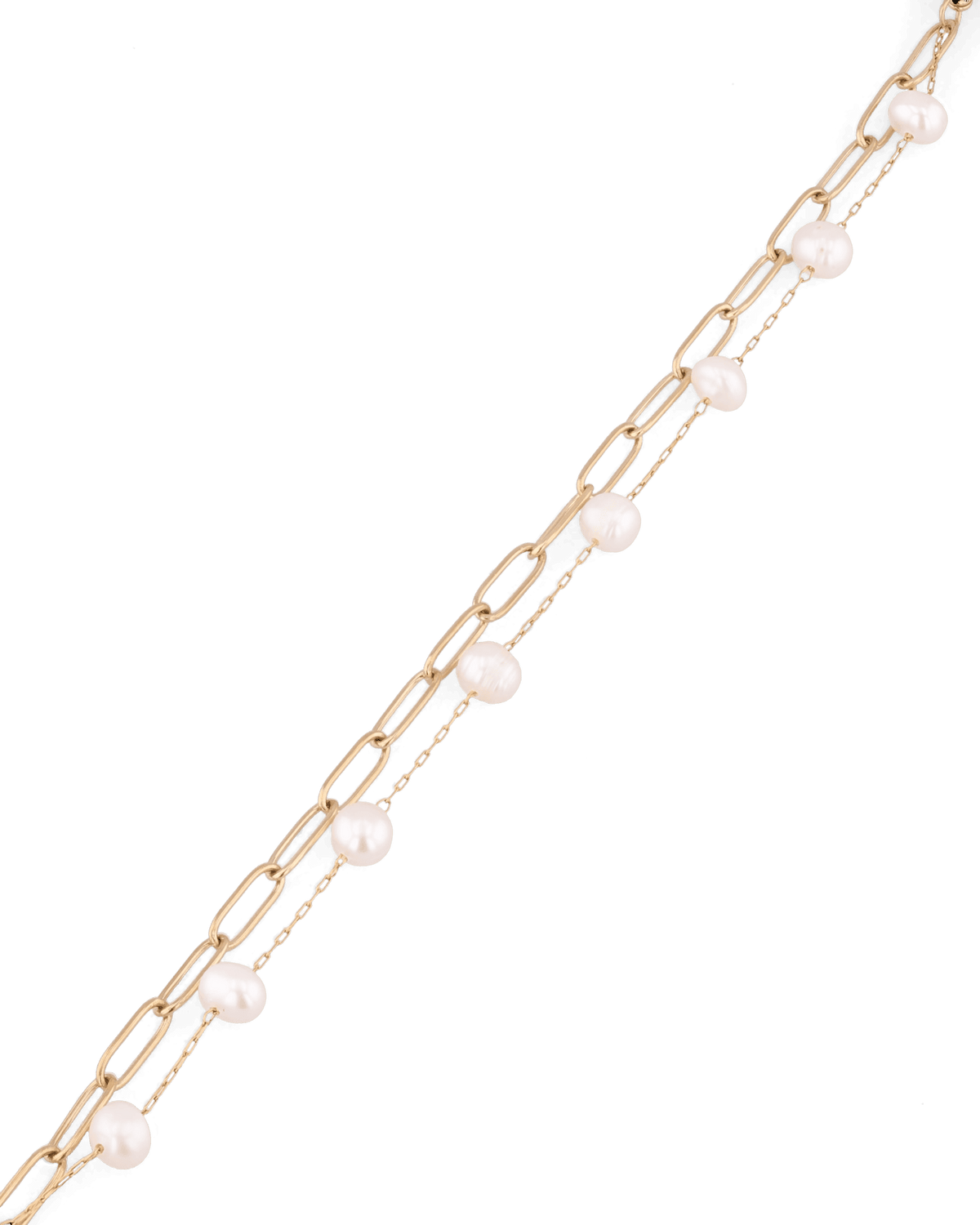 LAVANA Salina Gold Pearl Bracelet