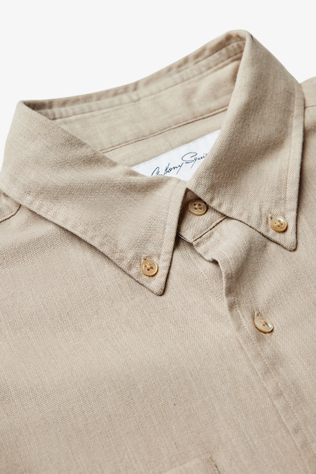 Anthony Squires Sam brushed twill (Beige)