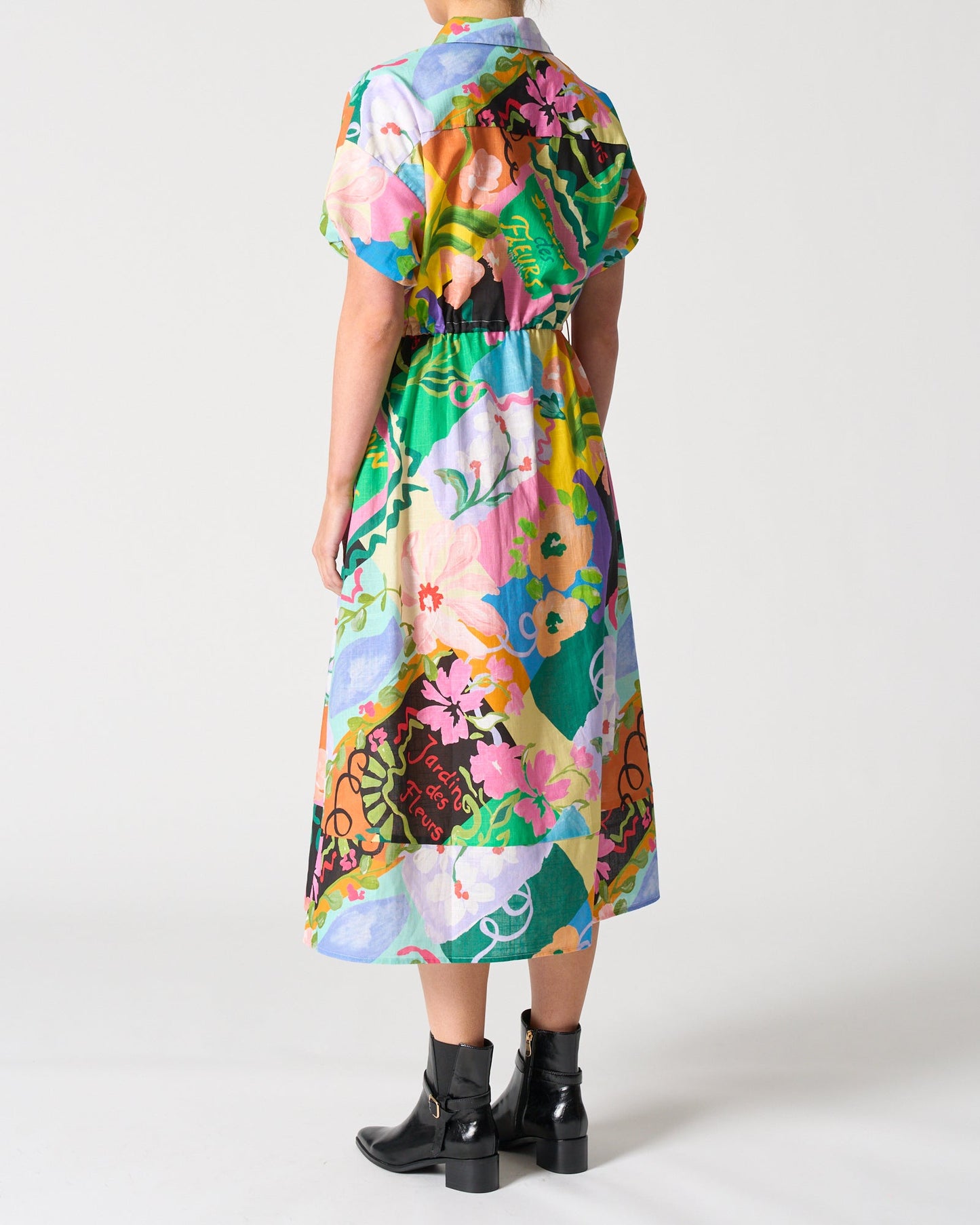 Walnut Melbourne Santiago Dress (Jardin Des Fleurs)