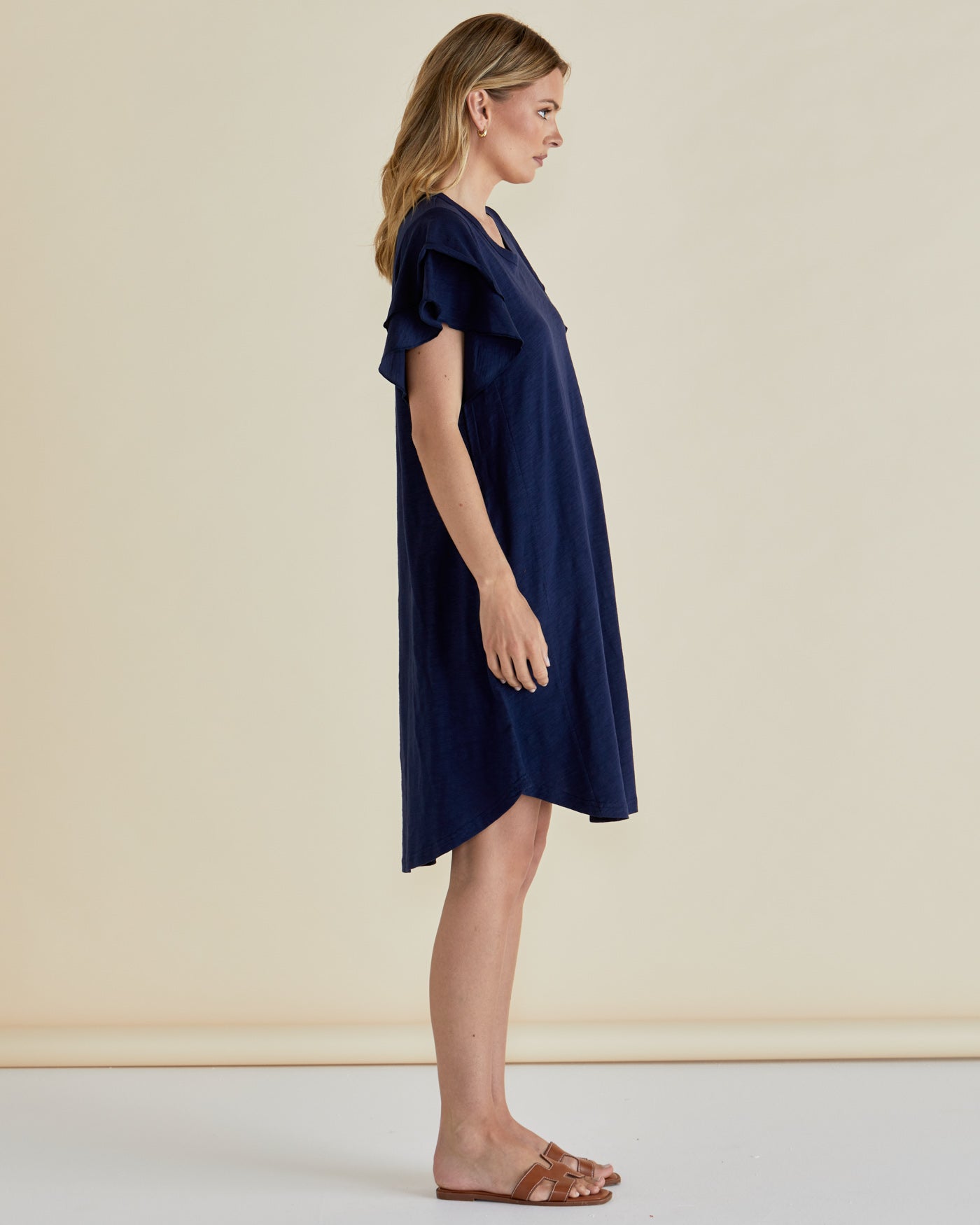 Betty Basics Sydney Tee Dress (Navy)