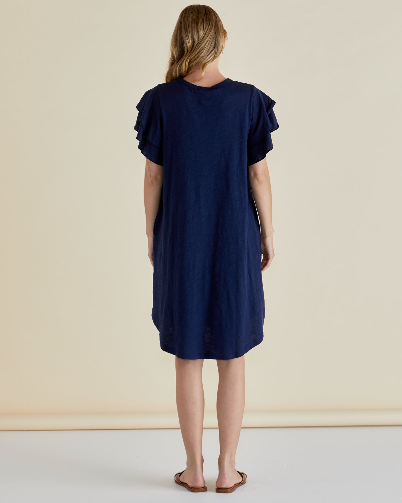 Betty Basics Sydney Tee Dress (Navy)
