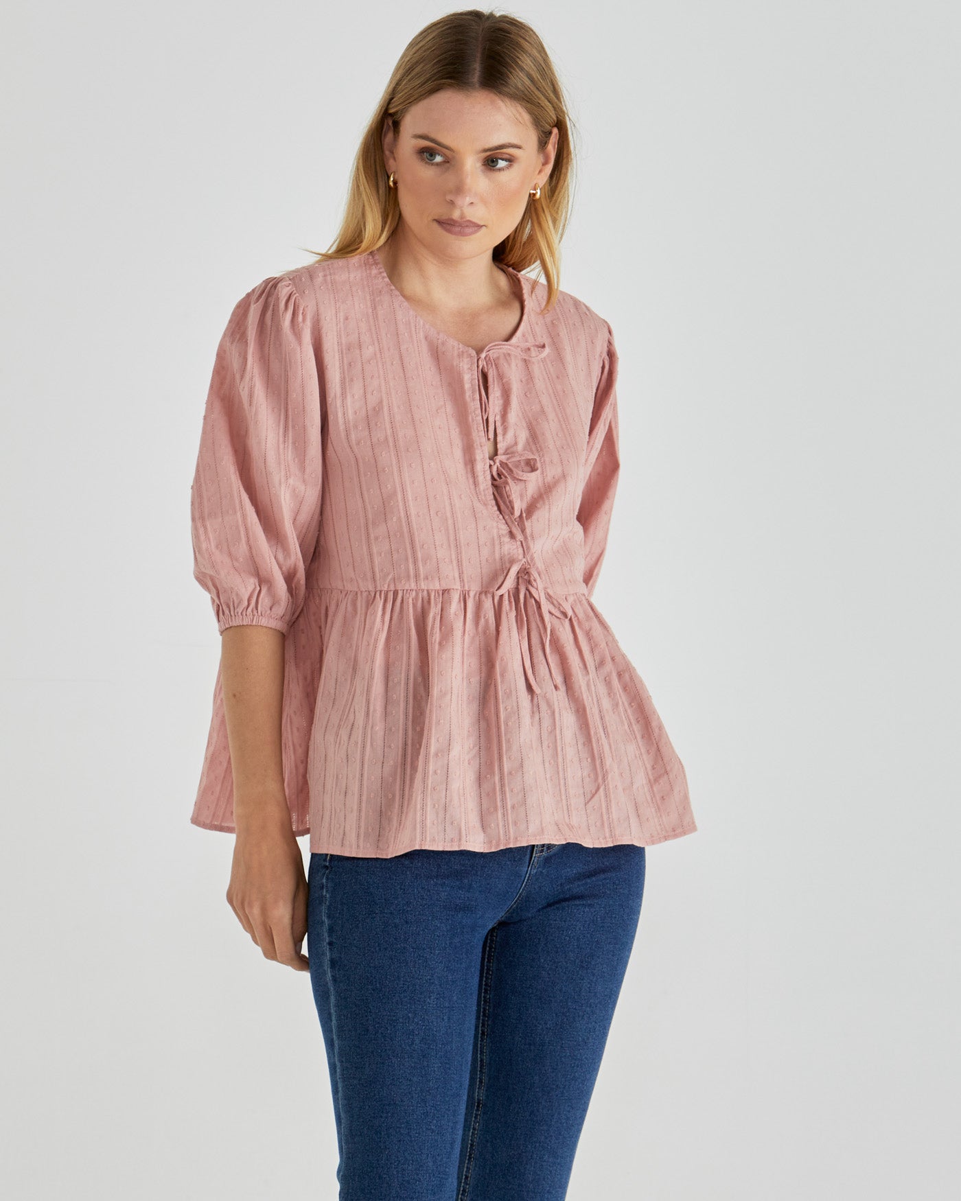 Sass Clothing Rachael Top (Pink)