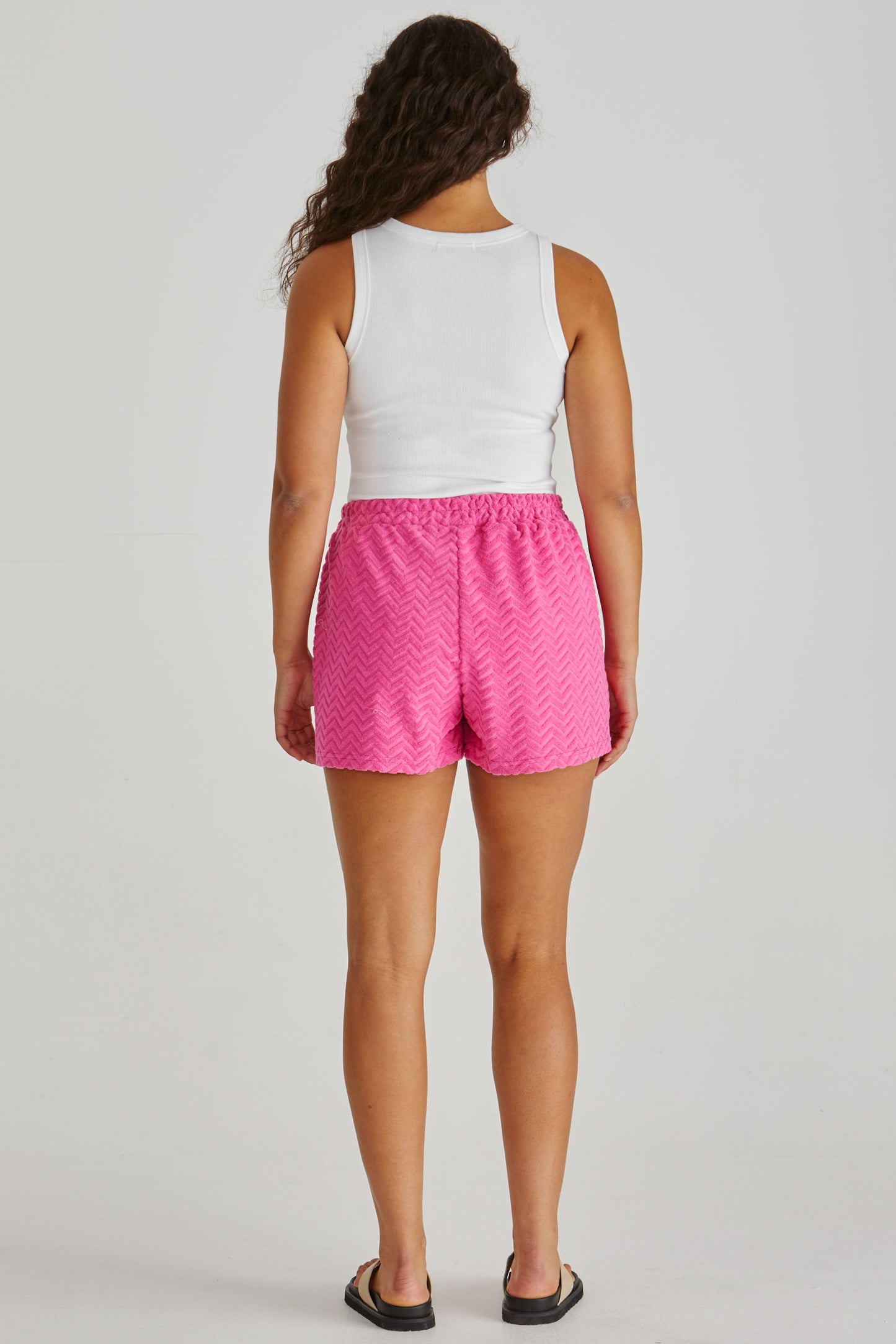 Sass Clothing Codi Shirt (Pink Zig Zag)